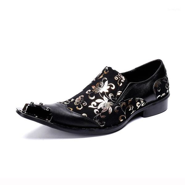 dress shoes fashion comfortable genuine leather pointed toe rivet flat man classic handmade slio-on men size38-461, Black
dress shoes fashion comfortable genuine leather pointed toe rivet flat man classic handmade slio-on men size38-461, Black