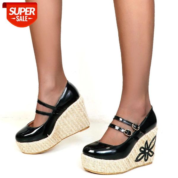 ribetrini plush size 48 female solid buckle strap platform shoes women pumps wedges casual comfy stylish spring pumps #nr2k
ribetrini plush size 48 female solid buckle strap platform shoes women pumps wedges casual comfy stylish spring pumps #nr2k