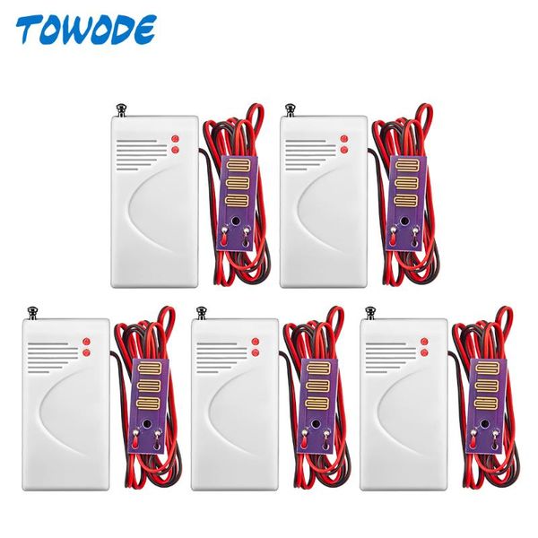 towode 3/5/8pcs wireless water leakage detector 433mhz water sensor for wifi gsm home security voice burglar smart alarm system
towode 3/5/8pcs wireless water leakage detector 433mhz water sensor for wifi gsm home security voice burglar smart alarm system