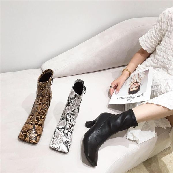 boots women 2021 thin high heels ankle leopard fashion square toe booties female causal spring brand designer shoes1, Black
boots women 2021 thin high heels ankle leopard fashion square toe booties female causal spring brand designer shoes1, Black