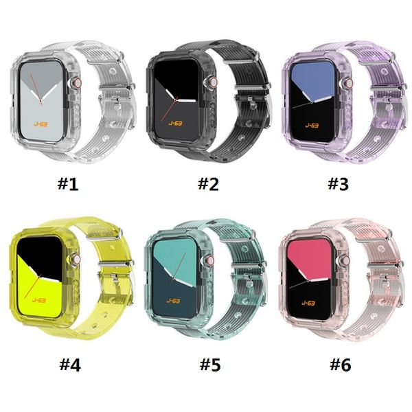 новый прозрачный один цельный силиконовый ремешок спорта для apple watch 38мм / 40мм 42ммы / 44мм ремешка защитного чехла
новый прозрачный один цельный силиконовый ремешок спорта для apple watch 38мм / 40мм 42ммы / 44мм ремешка защитного чехла