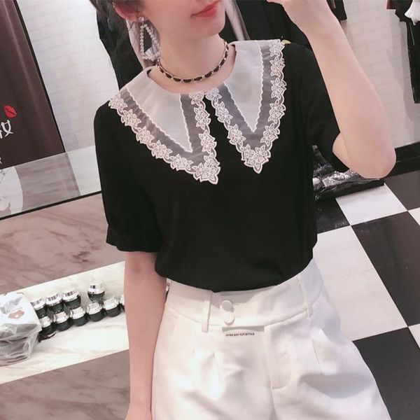 bow ties women hollow floral lace fake collar detachable buttons large pointed lapel half shirt blouse decorative accessory #t1p, Black;gray
bow ties women hollow floral lace fake collar detachable buttons large pointed lapel half shirt blouse decorative accessory #t1p, Black;gray