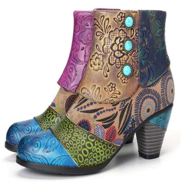 splicing printed winter boots casual pu leather embroidery ladies ankle boots western pointed toe shoes low-heel warm, Black
splicing printed winter boots casual pu leather embroidery ladies ankle boots western pointed toe shoes low-heel warm, Black