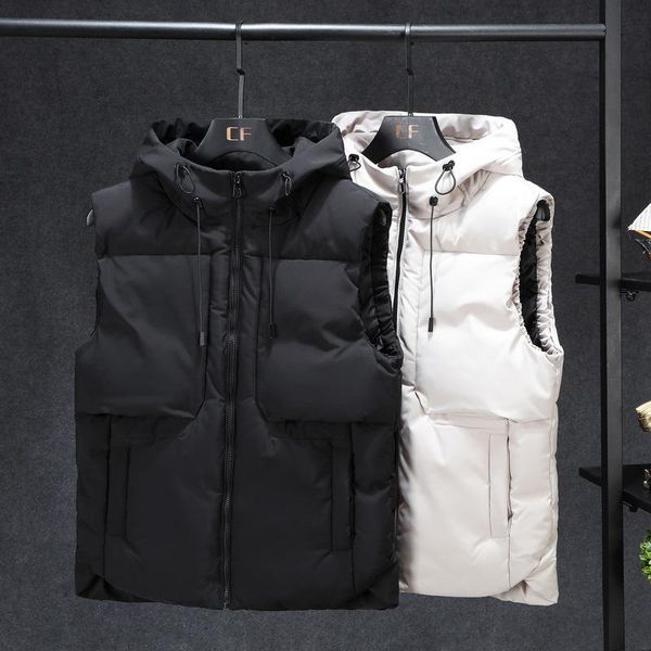 winter vest men plus size 7xl 9xl 9xl 11xl casual winter sleeveless jacket male hooded thick warm parka jacket waistcoat men, Black;white
winter vest men plus size 7xl 9xl 9xl 11xl casual winter sleeveless jacket male hooded thick warm parka jacket waistcoat men, Black;white