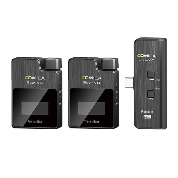comica boomx-d uc2 2.4g digital wireless microphone system lavalier lapel mic for type-c ports smartphone(global frequency)1
comica boomx-d uc2 2.4g digital wireless microphone system lavalier lapel mic for type-c ports smartphone(global frequency)1