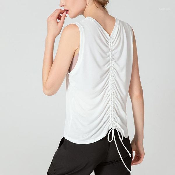 yoga outfits breathable vest sports women's drawstring running fitness shirts loose and sleeveless blouse for gym women1, White;red
yoga outfits breathable vest sports women's drawstring running fitness shirts loose and sleeveless blouse for gym women1, White;red