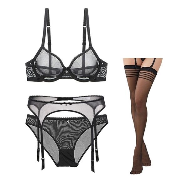 women transparent ultra-thin lingerie underwear solid lace see through intimates women bra set 4 pcs/lots lj201211, Red;black
women transparent ultra-thin lingerie underwear solid lace see through intimates women bra set 4 pcs/lots lj201211, Red;black
