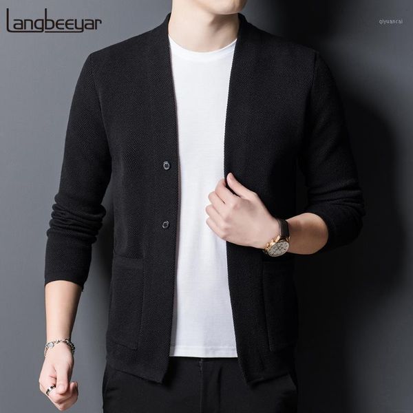 2020 new autum brand fashion knit korean men sweater winter cardigan casual woolen coats jacket men clothing1, White;black
2020 new autum brand fashion knit korean men sweater winter cardigan casual woolen coats jacket men clothing1, White;black
