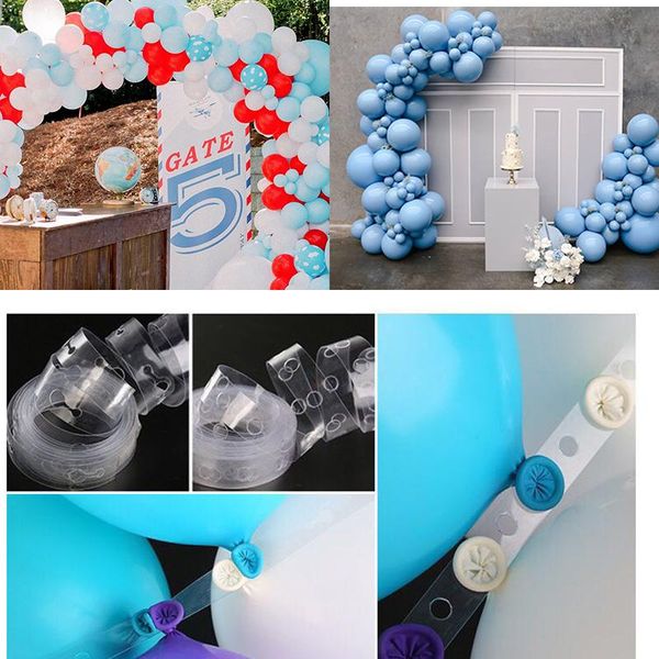 party decoration 1pcs plastic balloon chain 5 m transparent pvc rubber wedding fixed essential tools helium
party decoration 1pcs plastic balloon chain 5 m transparent pvc rubber wedding fixed essential tools helium