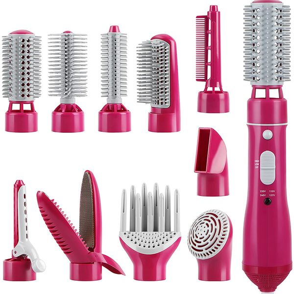 10 in 1 air brush one-step hair dryer brush set detachable blow dryer brush women hair volumizer dryer for straightening perfections
10 in 1 air brush one-step hair dryer brush set detachable blow dryer brush women hair volumizer dryer for straightening perfections