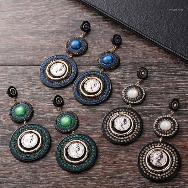 bohemia acrylic earrings for women girls brinco queen's head gold coin pendant dangle drop earring statement 2020 female jewelry1, Silver
bohemia acrylic earrings for women girls brinco queen's head gold coin pendant dangle drop earring statement 2020 female jewelry1, Silver