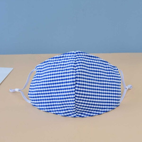 washable women men cotton and plaid for protective breathable mouth cover windproof cloth masks ffa4218 kncq