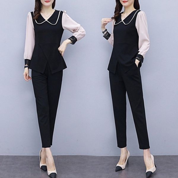 pfkva and style women's 2020 autumn new korean size fat suitsuit suitmm pants style slimming belly-covering large age-reducing wester, Gray
pfkva and style women's 2020 autumn new korean size fat suitsuit suitmm pants style slimming belly-covering large age-reducing wester, Gray