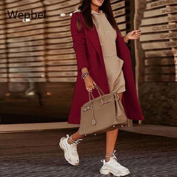 wepbel autumn women woolen slim-fit red temperament commute coats jackets solid color suit collar plaid coat female wool blends1, Black
wepbel autumn women woolen slim-fit red temperament commute coats jackets solid color suit collar plaid coat female wool blends1, Black