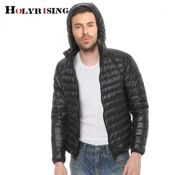 holyrising winter down men's fashion hooded white duck down jacket warm jacket line portable package men pack jacke 19061-51, Black
holyrising winter down men's fashion hooded white duck down jacket warm jacket line portable package men pack jacke 19061-51, Black