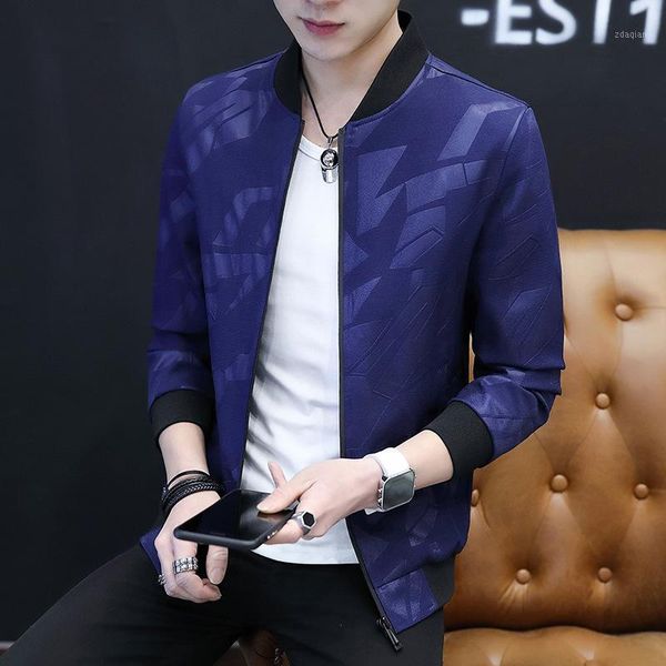 2020 men's autumn new casual baseball collar jacket youth zipper jacquard thin jacket1, Black;brown
2020 men's autumn new casual baseball collar jacket youth zipper jacquard thin jacket1, Black;brown