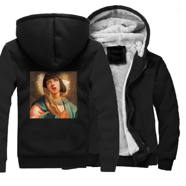 hoody virgin mary print men's hoodies funny sweatshirts winter comfortable male jacket casual thick warm cotton coat1, Black
hoody virgin mary print men's hoodies funny sweatshirts winter comfortable male jacket casual thick warm cotton coat1, Black