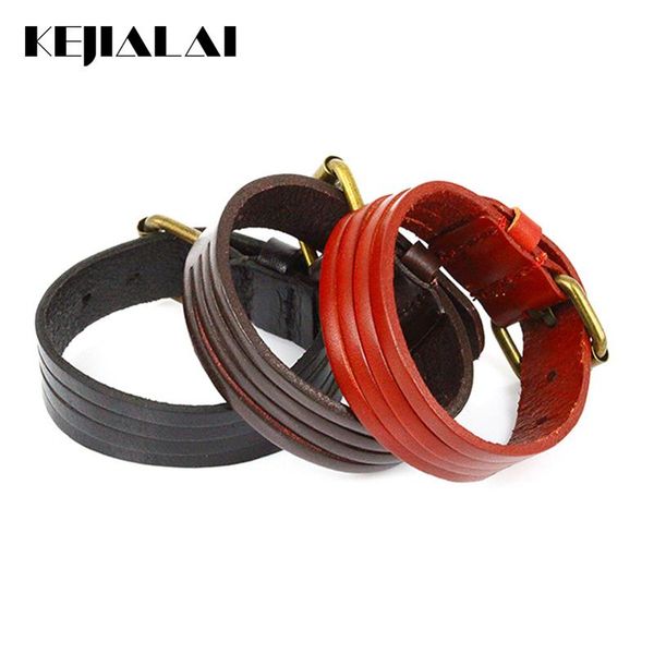 kejialai fashion jewelry men leather bracelet genuine leather bangle cuff delicate clasp handmade gift, Black
kejialai fashion jewelry men leather bracelet genuine leather bangle cuff delicate clasp handmade gift, Black