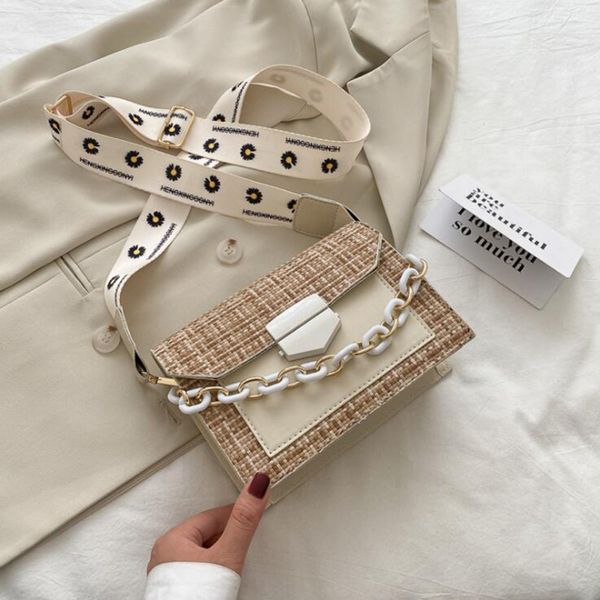 wide strap shoulder bags for women 2020 designer lady handbags and purses fashion chain messenger crossbody bags c0125
wide strap shoulder bags for women 2020 designer lady handbags and purses fashion chain messenger crossbody bags c0125
