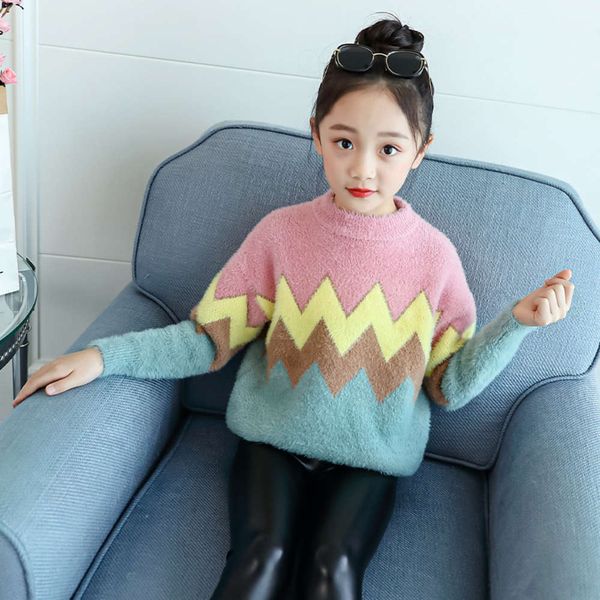 sweater 2020 new children's foreign sle t-shirt girls' thickened fashion autumn winter clothing, Blue
sweater 2020 new children's foreign sle t-shirt girls' thickened fashion autumn winter clothing, Blue
