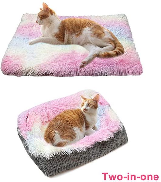 cat beds & furniture colorful 2 in 1 litter bed comfort plush pet mattress animals sleeping sofa cushion portable winter warm house
cat beds & furniture colorful 2 in 1 litter bed comfort plush pet mattress animals sleeping sofa cushion portable winter warm house