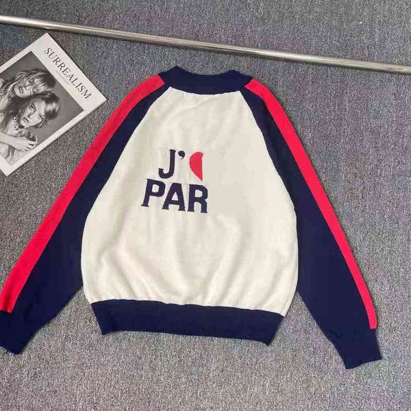 2022 factory wholesale new high version autumn fashion red and blue contrast letters simple leisure fresh youth women's jacket, White
2022 factory wholesale new high version autumn fashion red and blue contrast letters simple leisure fresh youth women's jacket, White