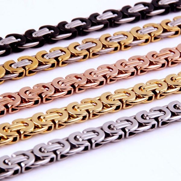 chain necklace for men stainless steel gold silver color black rose gold color byzantine link mens necklaces chains jewelry 8mm
chain necklace for men stainless steel gold silver color black rose gold color byzantine link mens necklaces chains jewelry 8mm