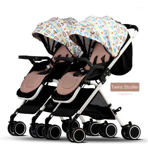 twin baby strollers portable twins can sit reclining lightweight folding detachable ultra light absorber bb double trolley1
twin baby strollers portable twins can sit reclining lightweight folding detachable ultra light absorber bb double trolley1