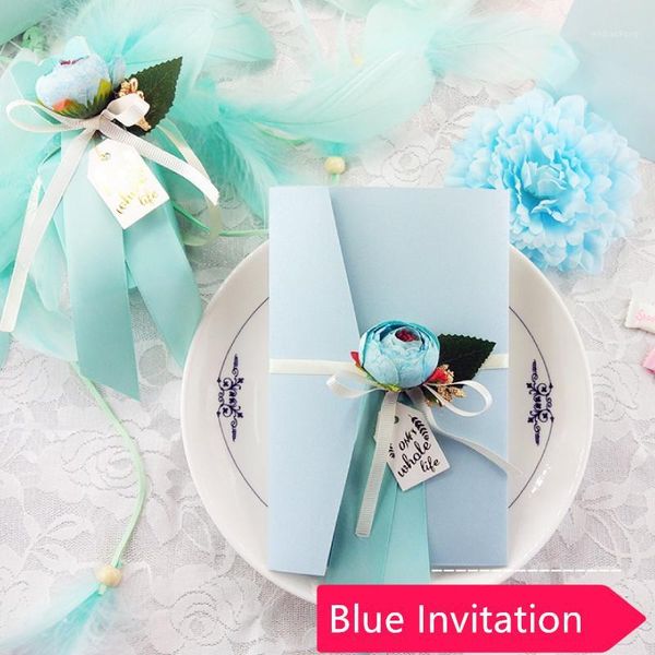 greeting cards 2021 blue theme wedding invitations casamento decor with floral ribbon envelopes inviting card party supplies1
greeting cards 2021 blue theme wedding invitations casamento decor with floral ribbon envelopes inviting card party supplies1