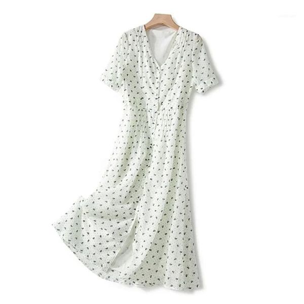 casual dresses dot floral print women dress v-neck short sleeve white female clothes lady mid-calf with buttons spring summer 20211, Black;gray
casual dresses dot floral print women dress v-neck short sleeve white female clothes lady mid-calf with buttons spring summer 20211, Black;gray