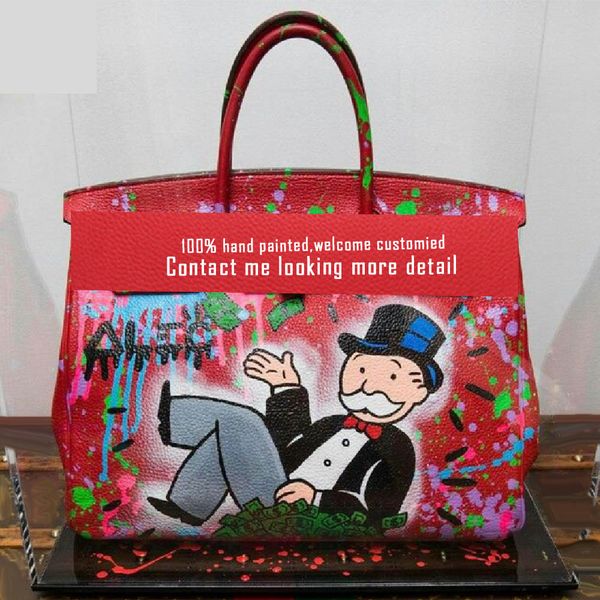 alec monopoly 2021 fashion handbags genuine leather handle bags women messenger bag female shoulder bag luxury classic bags, Black;red
alec monopoly 2021 fashion handbags genuine leather handle bags women messenger bag female shoulder bag luxury classic bags, Black;red