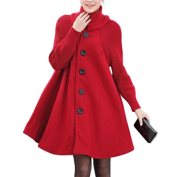 winter women outerwear fashion new pure color long windbreaker women's plus size double-breasted thickening woolen coats, Black
winter women outerwear fashion new pure color long windbreaker women's plus size double-breasted thickening woolen coats, Black