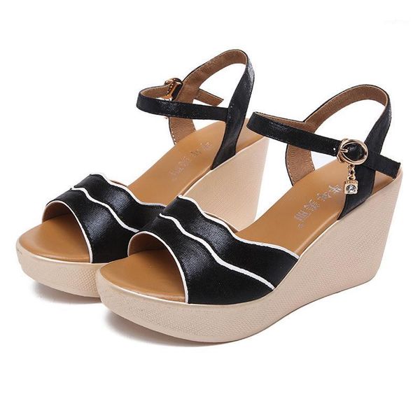 black golden wedge sandals elegant summer beach shoes new fashion women's platform sandals wedding shoes bride for ladies dance1
black golden wedge sandals elegant summer beach shoes new fashion women's platform sandals wedding shoes bride for ladies dance1