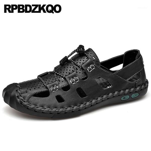 flat size 47 black fashion water shoes mens sandals 2019 summer outdoor closed toe beach native leather breathable brown large1
flat size 47 black fashion water shoes mens sandals 2019 summer outdoor closed toe beach native leather breathable brown large1