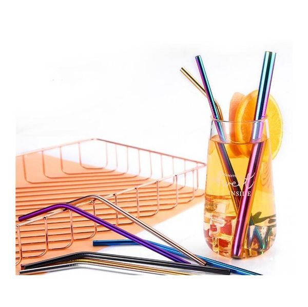eco-friendly stainless steel straw set with cleaner brush colorful straw reusable drinking straws for party wedding use jllazp soif
eco-friendly stainless steel straw set with cleaner brush colorful straw reusable drinking straws for party wedding use jllazp soif