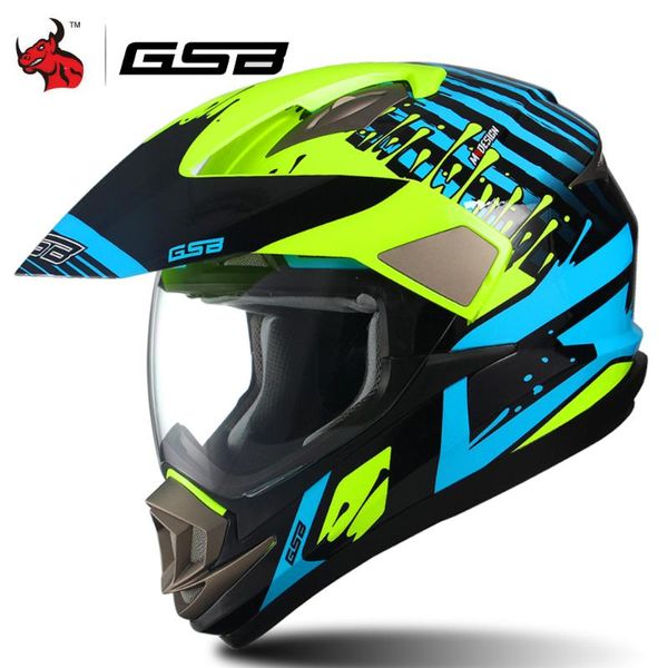gsb casco moto men motocross helmet full face motorcycle helmet atv moto cross downhill off-road ece certification 
gsb casco moto men motocross helmet full face motorcycle helmet atv moto cross downhill off-road ece certification