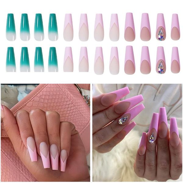 false nails 24pcs/box full cover ballerina with glue press on long manicure detachable fdetachable alse, Red;gold
false nails 24pcs/box full cover ballerina with glue press on long manicure detachable fdetachable alse, Red;gold
