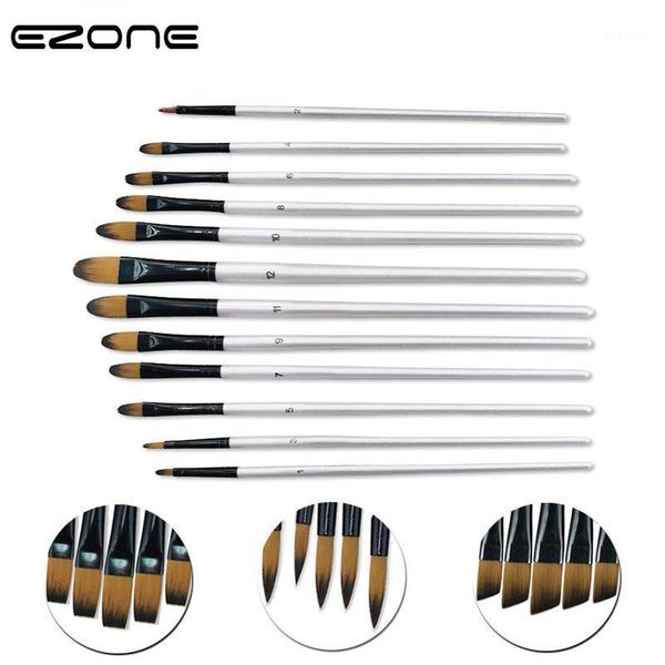 ezone 12pcs/set oil painting brush differernt size 4 shape wash painting pen art students writing pen school office supply1
ezone 12pcs/set oil painting brush differernt size 4 shape wash painting pen art students writing pen school office supply1