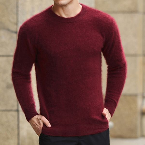 off sale standard solid pullovers full sleeves o-neck 100% mink cashmere auturm & winter men formal knitted sweater tbwa655 201026, White;black
off sale standard solid pullovers full sleeves o-neck 100% mink cashmere auturm & winter men formal knitted sweater tbwa655 201026, White;black