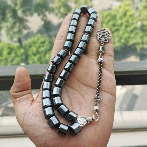 tasbih natural hematite stone promotes blood circulation misbaha 33 beads muslim bracelet islamic gift accessoriy turkey jewelry, Black
tasbih natural hematite stone promotes blood circulation misbaha 33 beads muslim bracelet islamic gift accessoriy turkey jewelry, Black