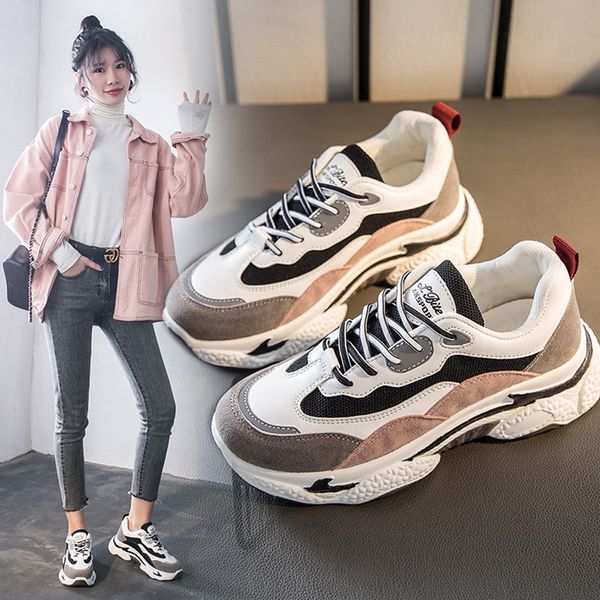 bimuduiyu new chunky sneakers women fashion designer old dad shoes comfortable female vulcanize shoes ladies platform footwear 1020, Black;white
bimuduiyu new chunky sneakers women fashion designer old dad shoes comfortable female vulcanize shoes ladies platform footwear 1020, Black;white