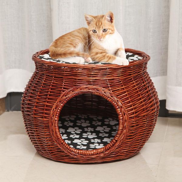 cat beds & furniture handmade rattan comfortable warm house for 4 seasons sleeping bed cushion pet products luxury drop
cat beds & furniture handmade rattan comfortable warm house for 4 seasons sleeping bed cushion pet products luxury drop