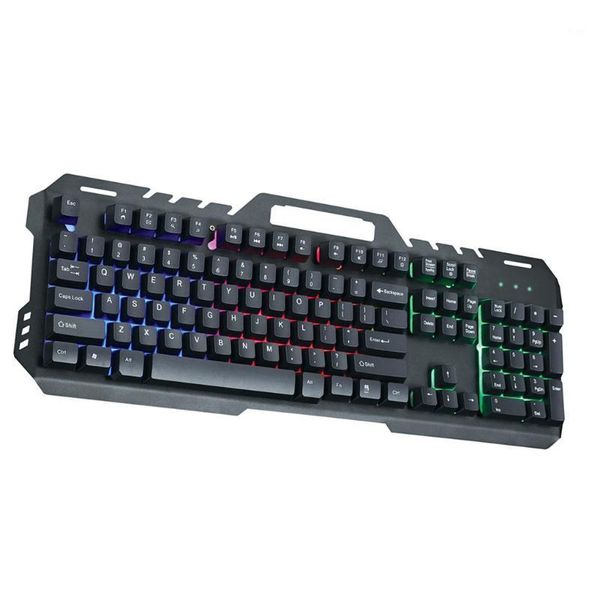 keyboards usb wired backlight keyboard 104 keys mechanical gaming universal metal keypad for home computer pc lap
keyboards usb wired backlight keyboard 104 keys mechanical gaming universal metal keypad for home computer pc lap