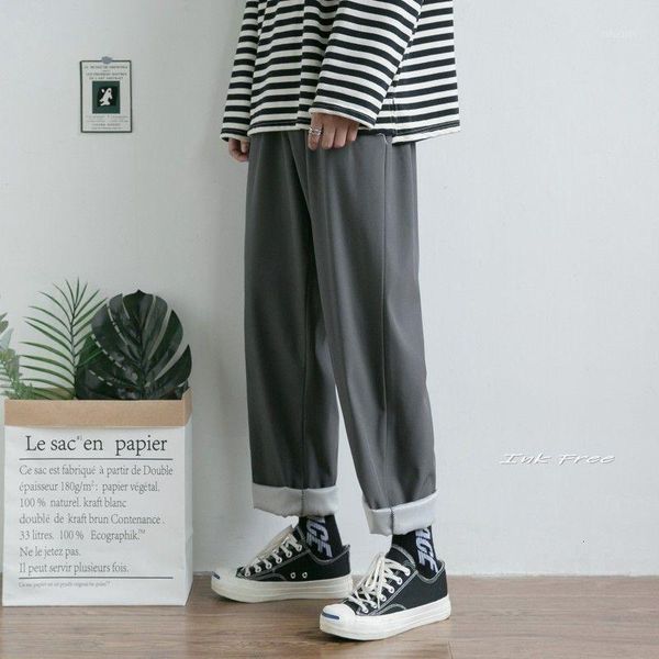 2020 autumn new fashion youth korean style pantalon loose straight casual solid color pants s-2xl1, Black
2020 autumn new fashion youth korean style pantalon loose straight casual solid color pants s-2xl1, Black