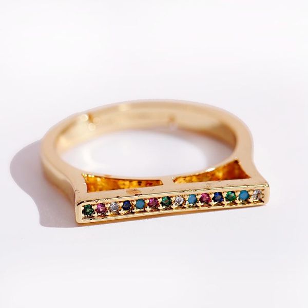 simple colorful cz ring thin skinny engagement wedding classic gold copper round circle finger rings, Golden;silver
simple colorful cz ring thin skinny engagement wedding classic gold copper round circle finger rings, Golden;silver