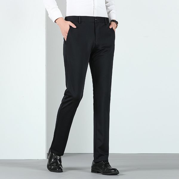 spring and autumn business men's black embroidered casual pants aoshiyang gives her husband straight trousers
spring and autumn business men's black embroidered casual pants aoshiyang gives her husband straight trousers