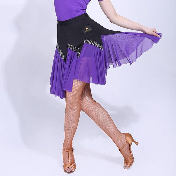 latin dance skirt women splicing mesh practice skirts female tango salsa cha cha rumba samba clothing dancewear dnv11916, Black;red
latin dance skirt women splicing mesh practice skirts female tango salsa cha cha rumba samba clothing dancewear dnv11916, Black;red