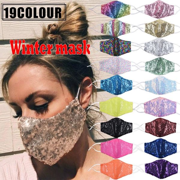 dhl shipping bling bling face mask double layer summer breathable sunscreen protective masks sequins cycling mask
dhl shipping bling bling face mask double layer summer breathable sunscreen protective masks sequins cycling mask