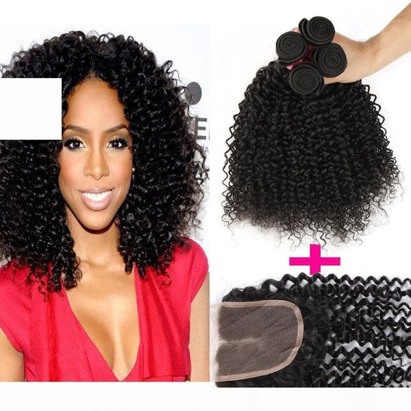 7a brazilian curly virgin hair 3 bundles with 1 lace closure or middle part brazilian kinky curly virgin hair bundles with closure, Black
7a brazilian curly virgin hair 3 bundles with 1 lace closure or middle part brazilian kinky curly virgin hair bundles with closure, Black