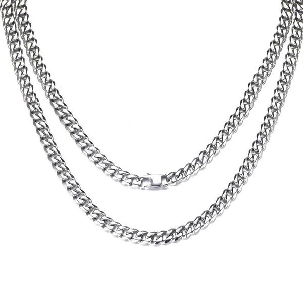 necklace men stainless steel hip hop rock necklace chain long link chains necklaces jewelry on the neck gifts for male wholesale, Silver
necklace men stainless steel hip hop rock necklace chain long link chains necklaces jewelry on the neck gifts for male wholesale, Silver